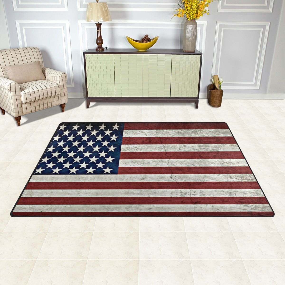 Amazon｜バララ(La Rose) ラグ カーペット マット 洗える おしゃれ